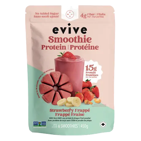 Frozen Smoothie Cubes No Added Sugar Protein Strawberry Frappé 450 g