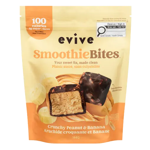 Frozen Smoothie Bites Crunchy Peanut & Banana 144 g