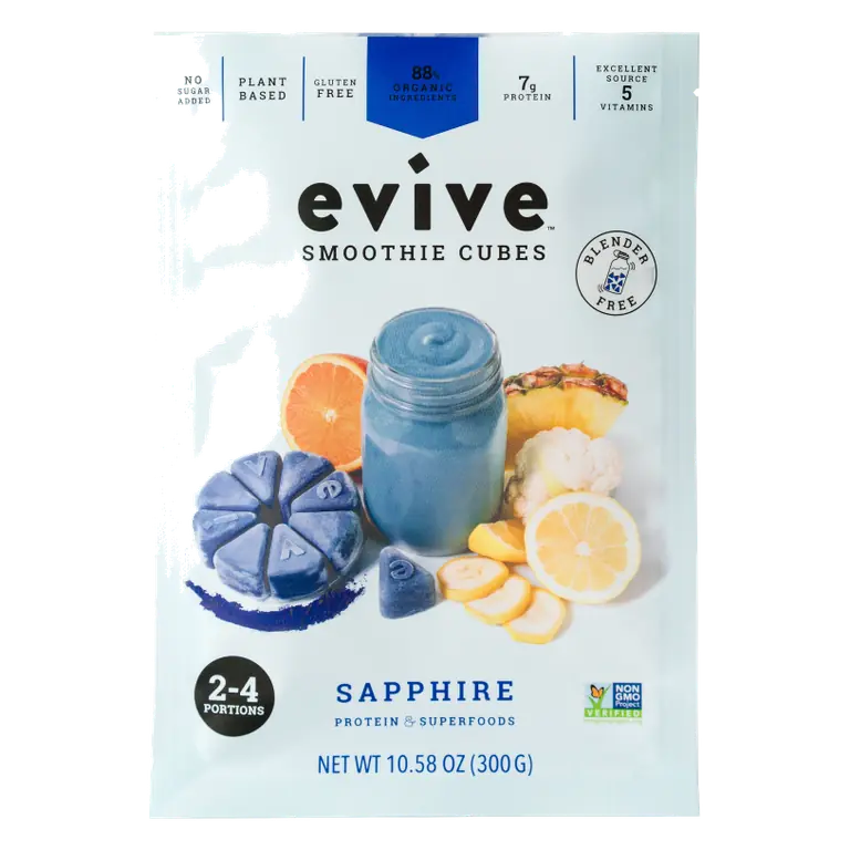 Sapphire Smoothie Cubes