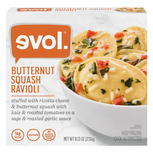 Butternut Squash Ravioli Vegetarian Frozen Meal