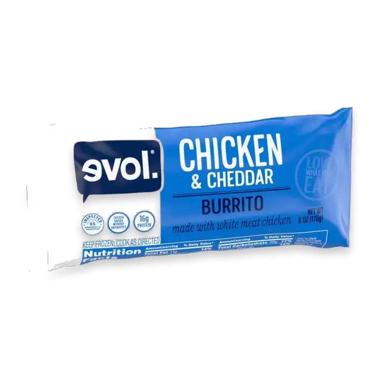Chicken & Cheddar Frozen Burrito