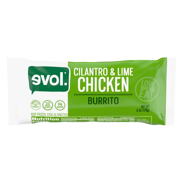 Cilantro Lime Chicken Burrito Frozen