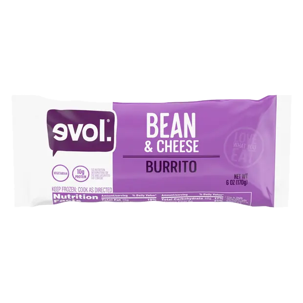 Pinto Bean Rice & Cheddar Burrito Vegetarian Frozen