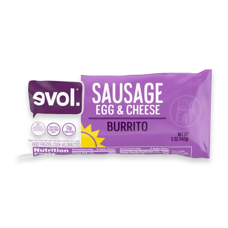 Sausage Egg & Cheese Frozen Breakfast Burrito