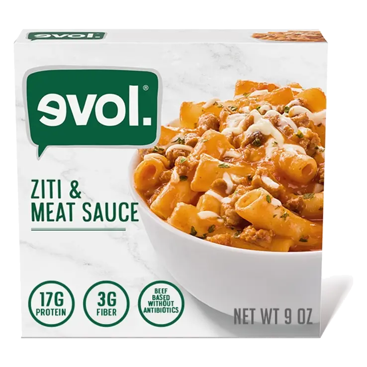 Ziti & Meat Sauce Ziti with Mozzarella and Parmesan Cheeses - All Combined with An Insanely Tasty Tomato Basil Meat Sauce