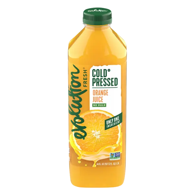 Fresh Cold Pressed No Pulp Orange Juice