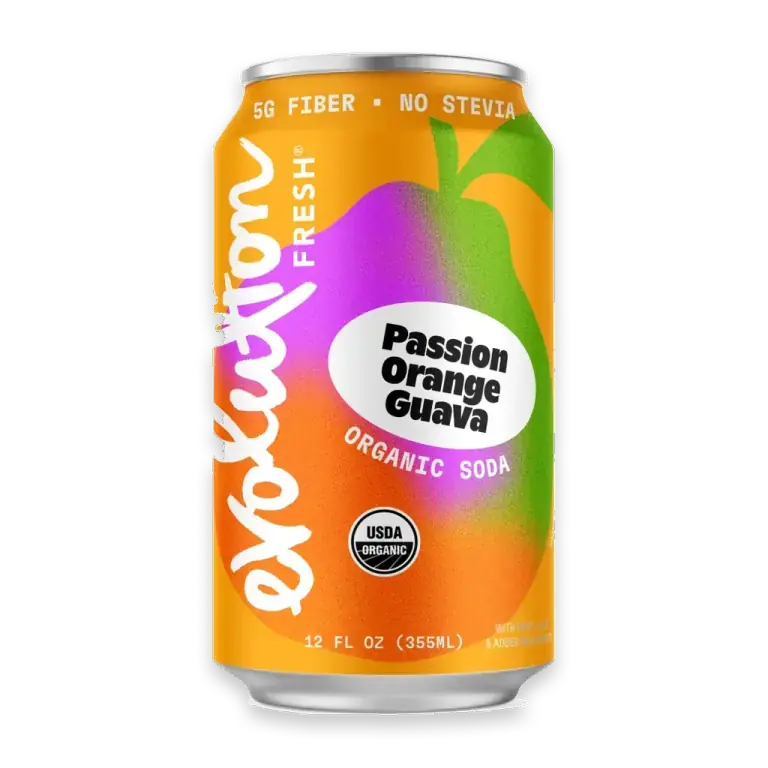 Organic Passion Orange Guava Soda
