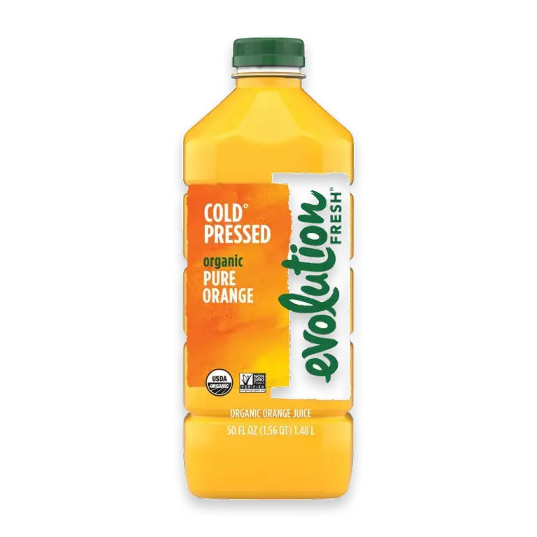 Organic Pure Orange Cold-Pressed Vegetable & Fruit Juice Blend 50 oz