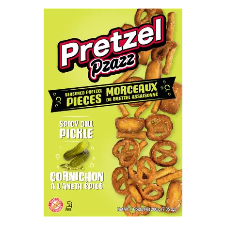 Pretzel Pzazz Spicy Dill Pickle 200 g