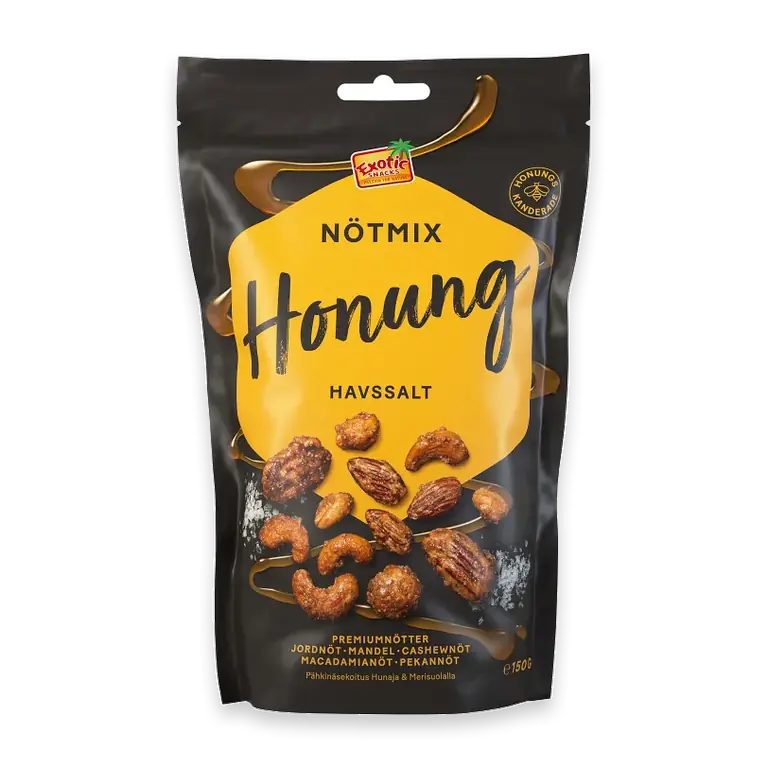 Nötmix Honung med havssalt 150g