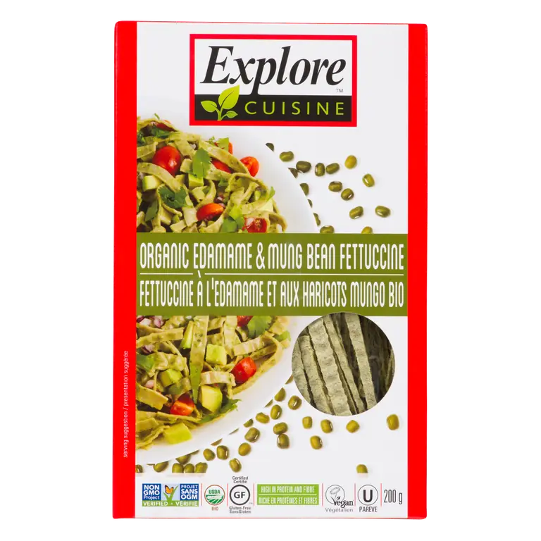 Gluten-Free Pasta Fettucine Edamame Mung Bean 200 g