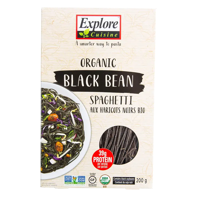 Organic Spaghetti Black Bean 200 g