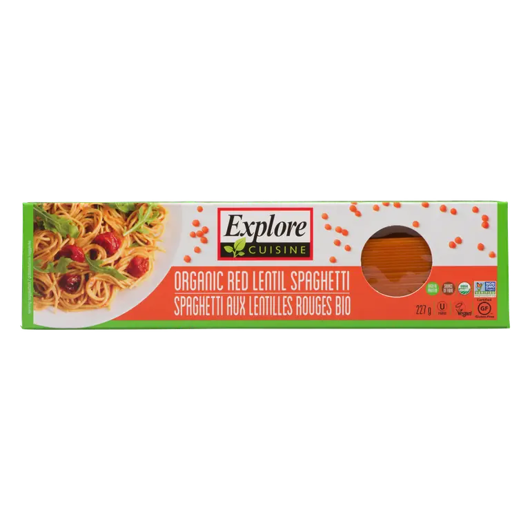 Organic Spaghetti Red Lentil 227 g