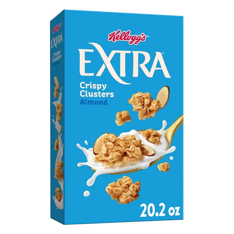 Almond Crispy Clusters Cereal