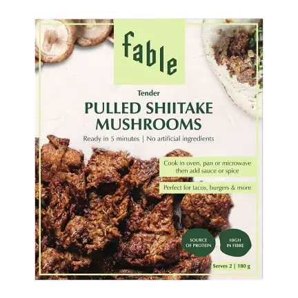 Pulled Shiitake Mushrooms