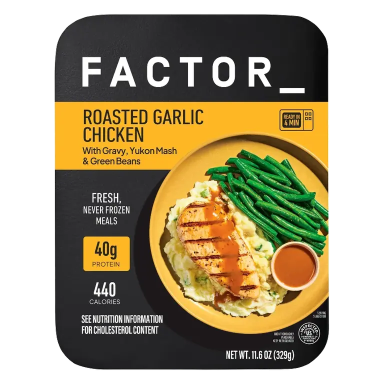 Factor Roasted Garlic Chicken, 11.6oz: 40g Protein