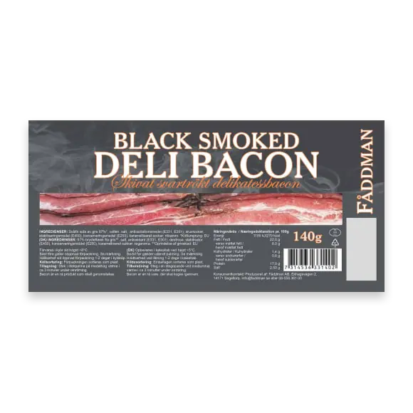 Black Smoked Bacon