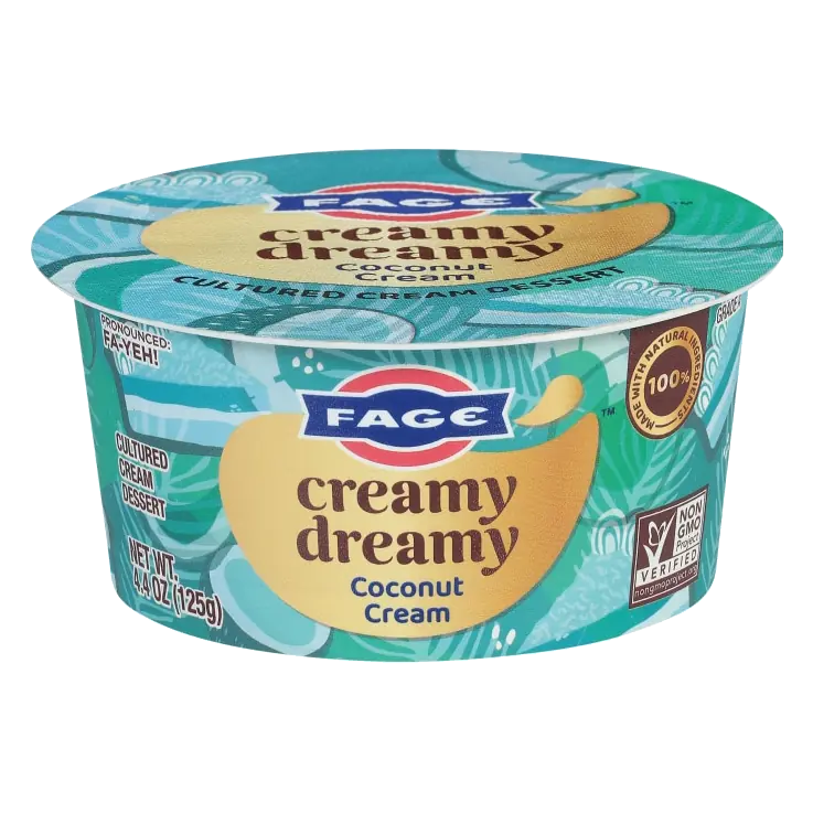 Coconut Cream Creamy Dreamy Cultured Cream Dessert
