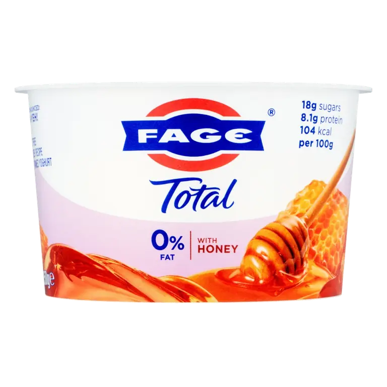 0% Fat Split Pot Honey Strained Yoghurt