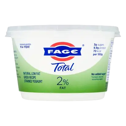 Total 2% Fat Natural Greek Yogurt