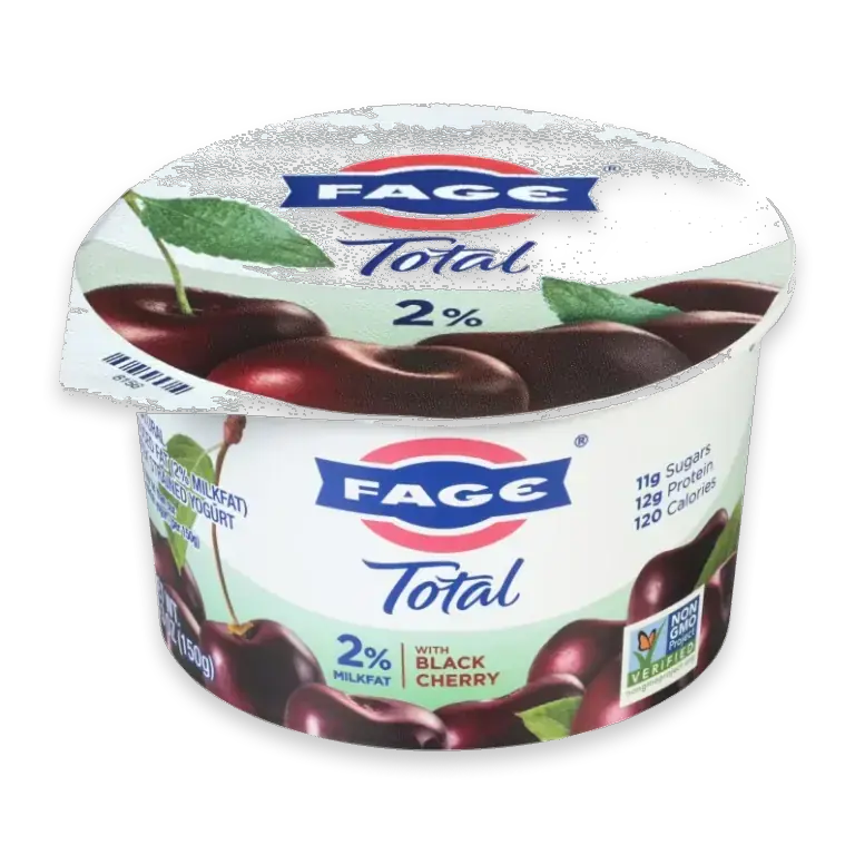 Total Cherry 2% Milkfat Low Fat Greek Yogurt Cup