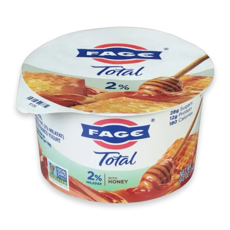 Total Honey 2% Milkfat Low Fat Greek Yogurt Cup