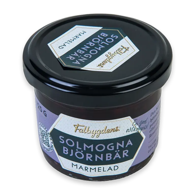 Delikatessmarmelad Björnbär 125g Falbygdens ost
