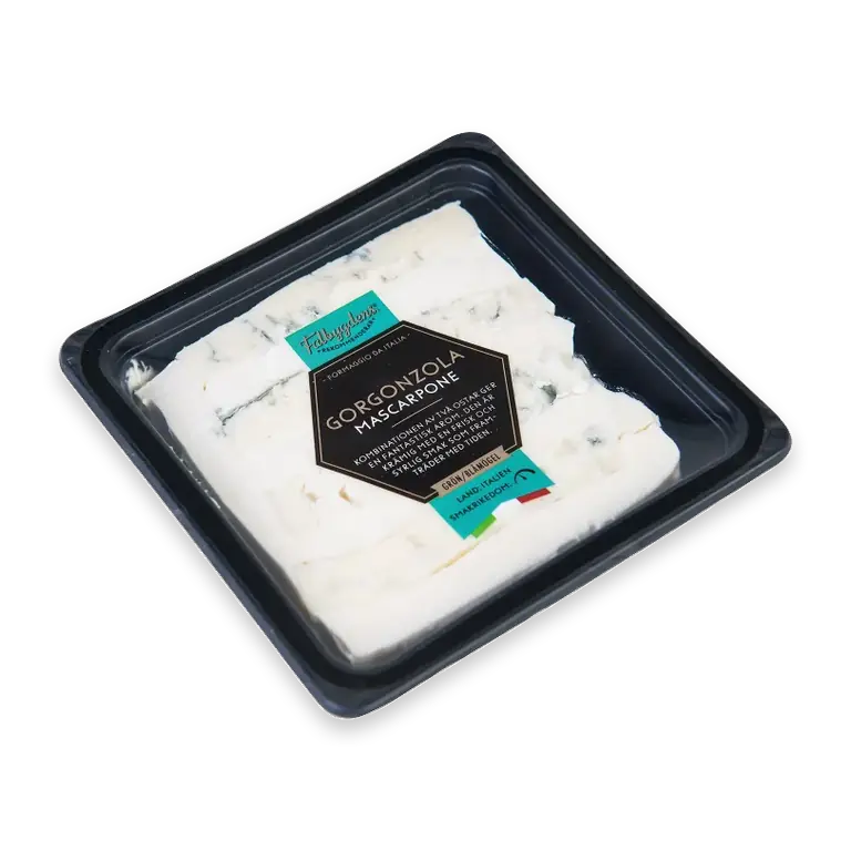 Ost Gorgonzola Mascarpone 38% ca 200g Falbygdens