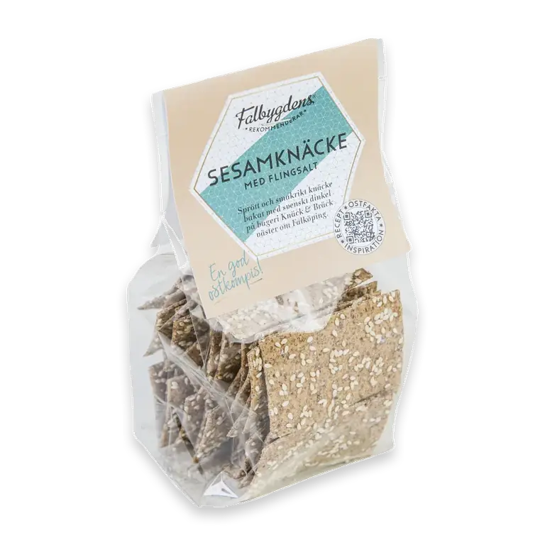 Sesamknäcke Flingsalt 150g Falbygdens