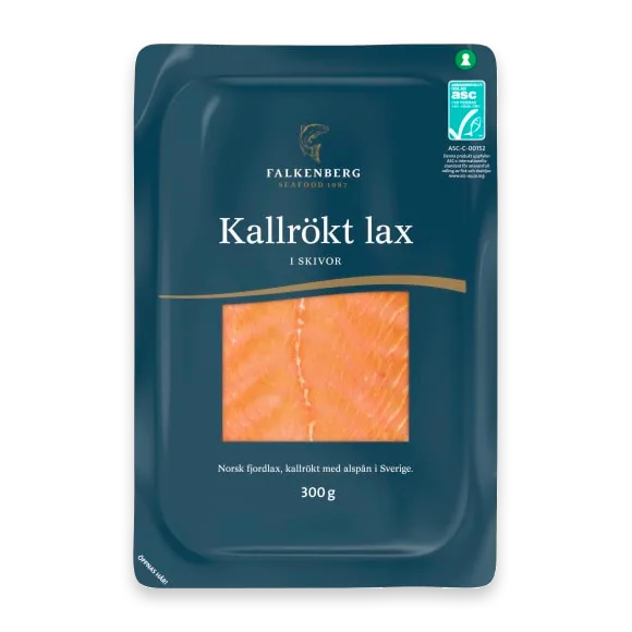 Kallrökt Lax Skivad