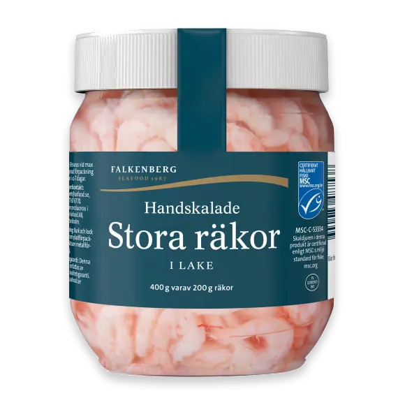 Stora Räkor i Lake Handskalade
