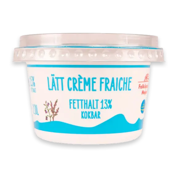 Crème Fraiche Lätt/kokbar 13%