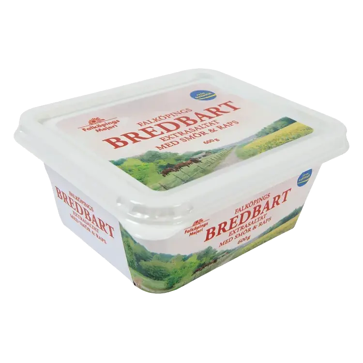 Bredbart Extrasaltat 75% 600g