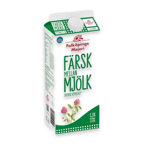 Mellanmjölk Färsk 1,5%