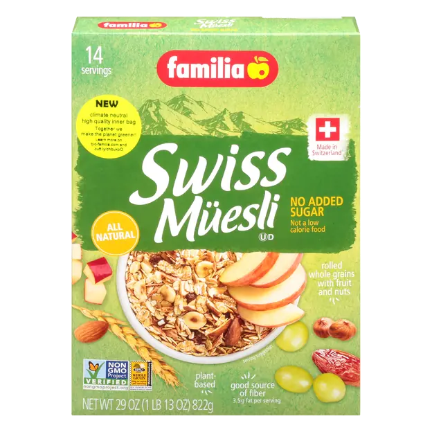 Natural No Added Sugar Muesli Cereal with Fruits & Nuts