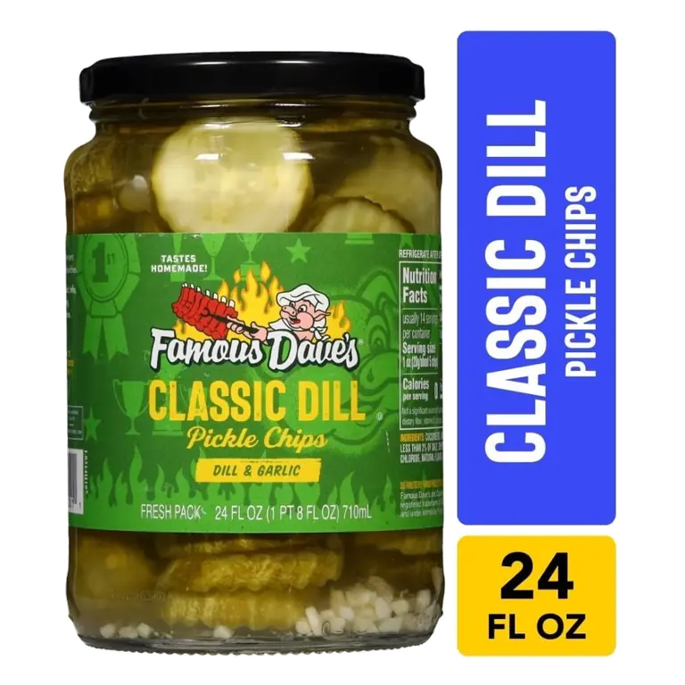 Classic Dill & Garlic Pickle Chips