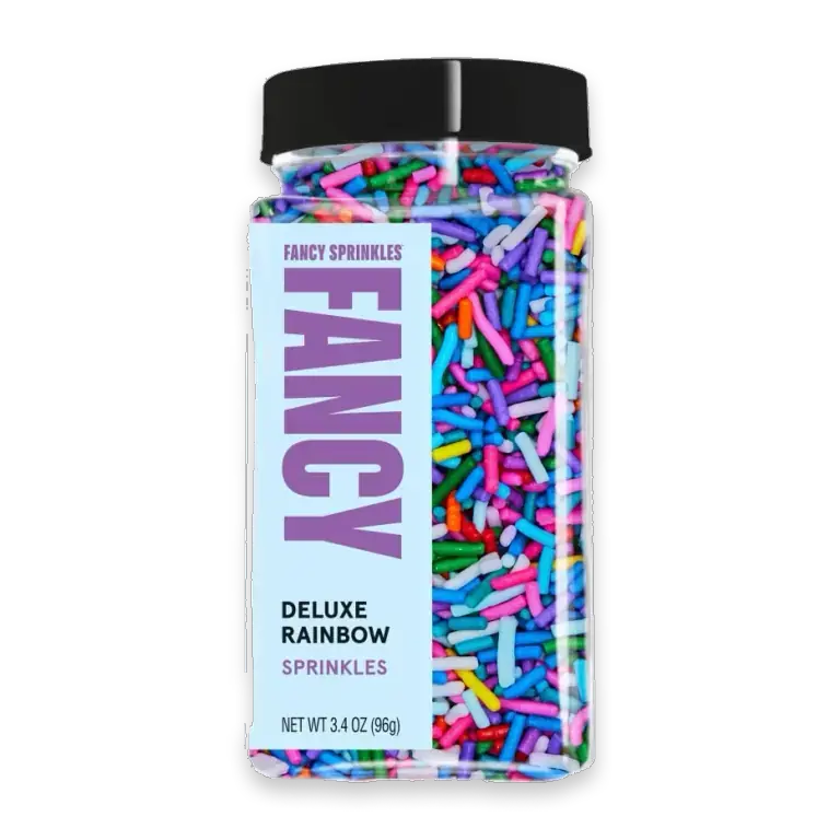 Crunchy Jimmies Deluxe Rainbow Dessert Sprinkles