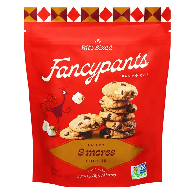 Crispy S'mores Bite Sized Cookies