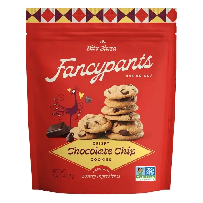 Fancypants Baking Co. Cookies Crispy Chocolate Chip, 5oz