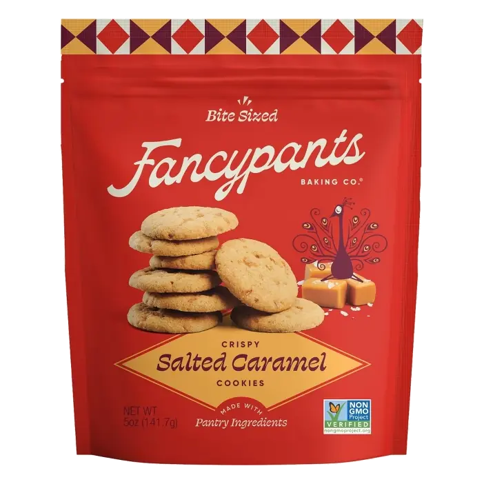 Fancypants Baking Co. Cookies Crispy Salted Caramel, 5oz