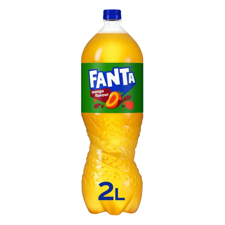 2L Mango Soft Drink Bottle