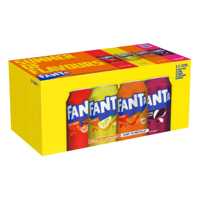 8 x 330ml Flavours Variety Pack Cans