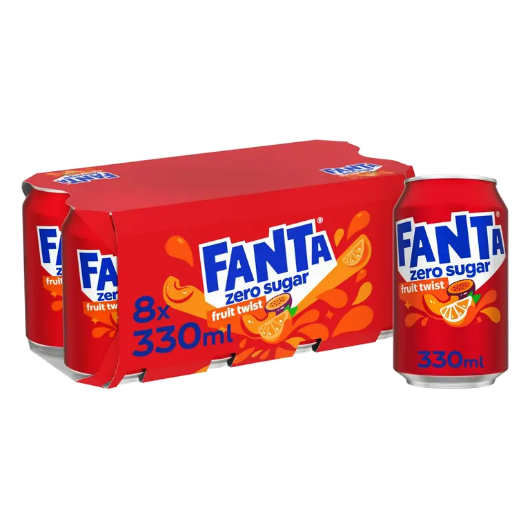 Fruit Twist Zero 8x330ml