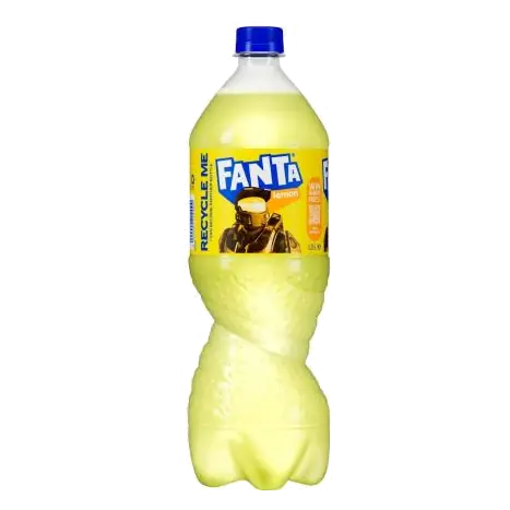 Lemon Soft Drink Bottle