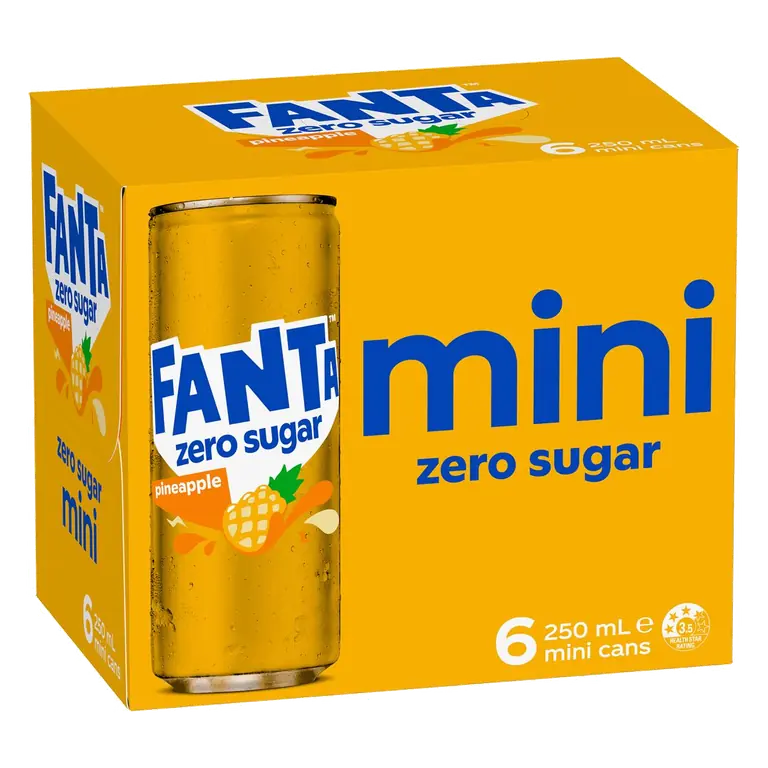 Mini Pineapple Zero Cans