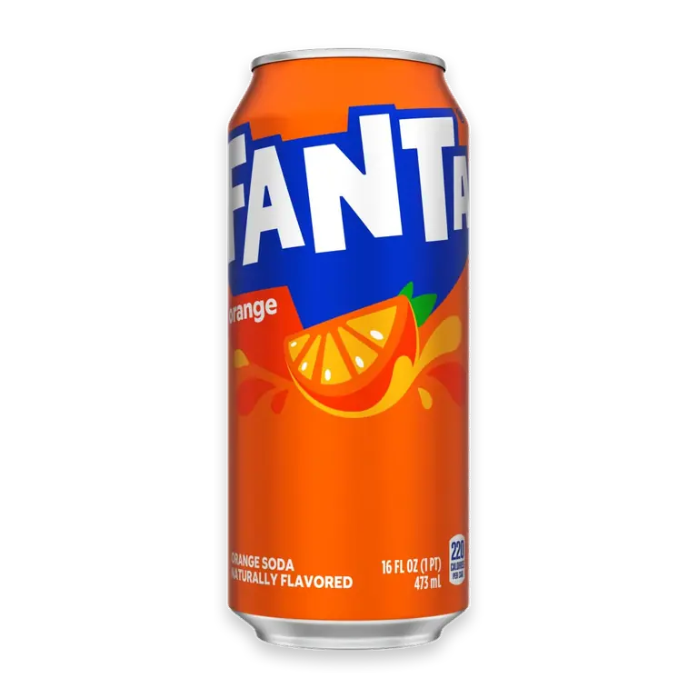Orange Soda Can, 16 fl oz