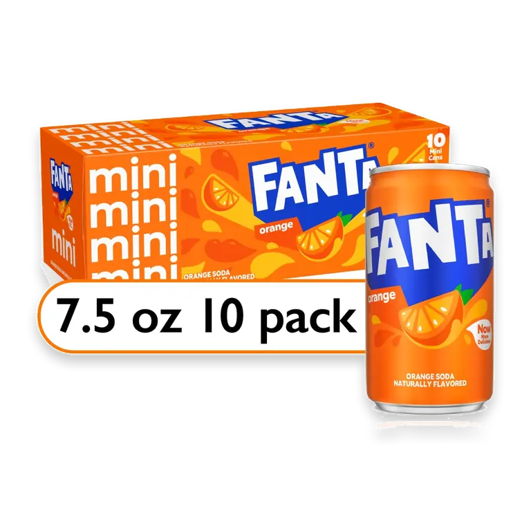 Orange Soda Mini Cans