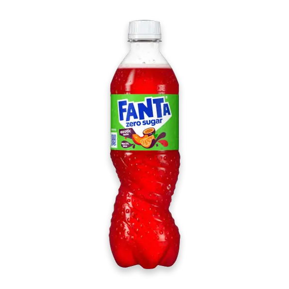 Fanta Zero Exotic, 500 ml