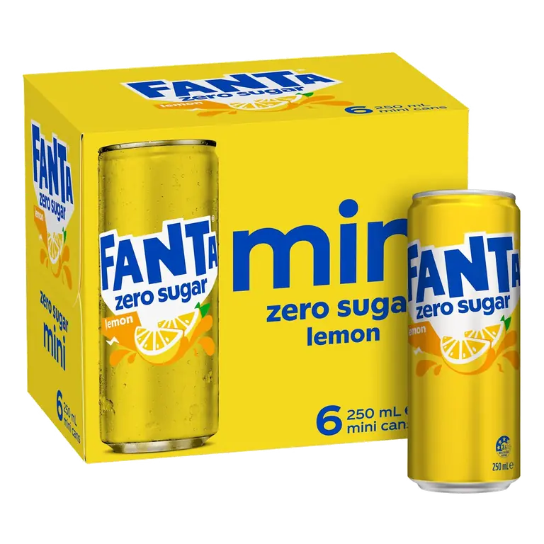 Zero Sugar Lemon Mini Cans