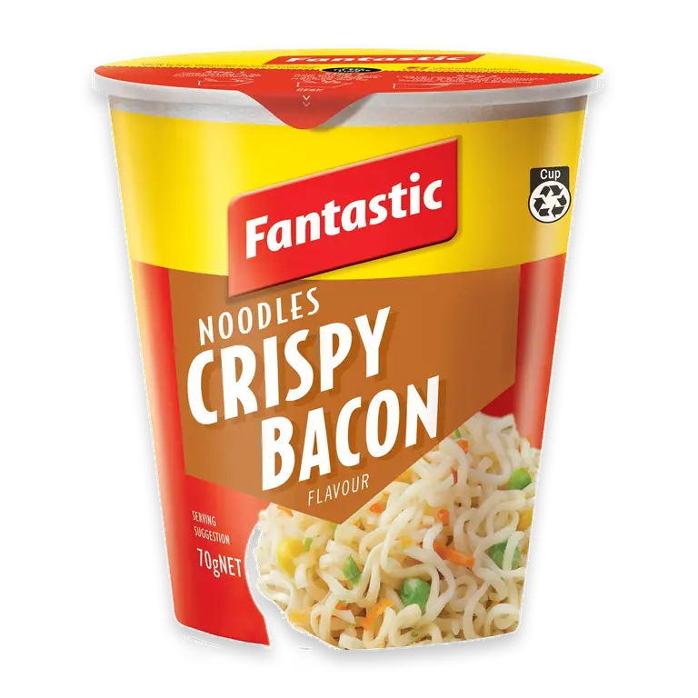 Crispy Bacon Noodle Cup
